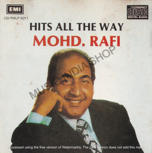 Hindi Audio CD,mOHD rAFI,emi,rpg