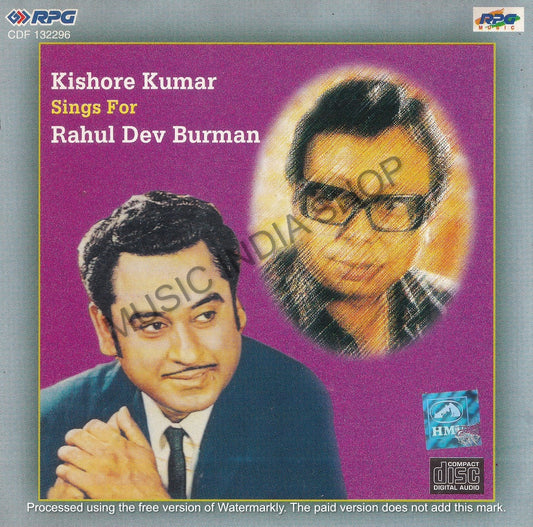 RPG,EMI,Musicindiashop,Hindi CD,Old Hindi CD,R.D.Burman,Kishore Kumar